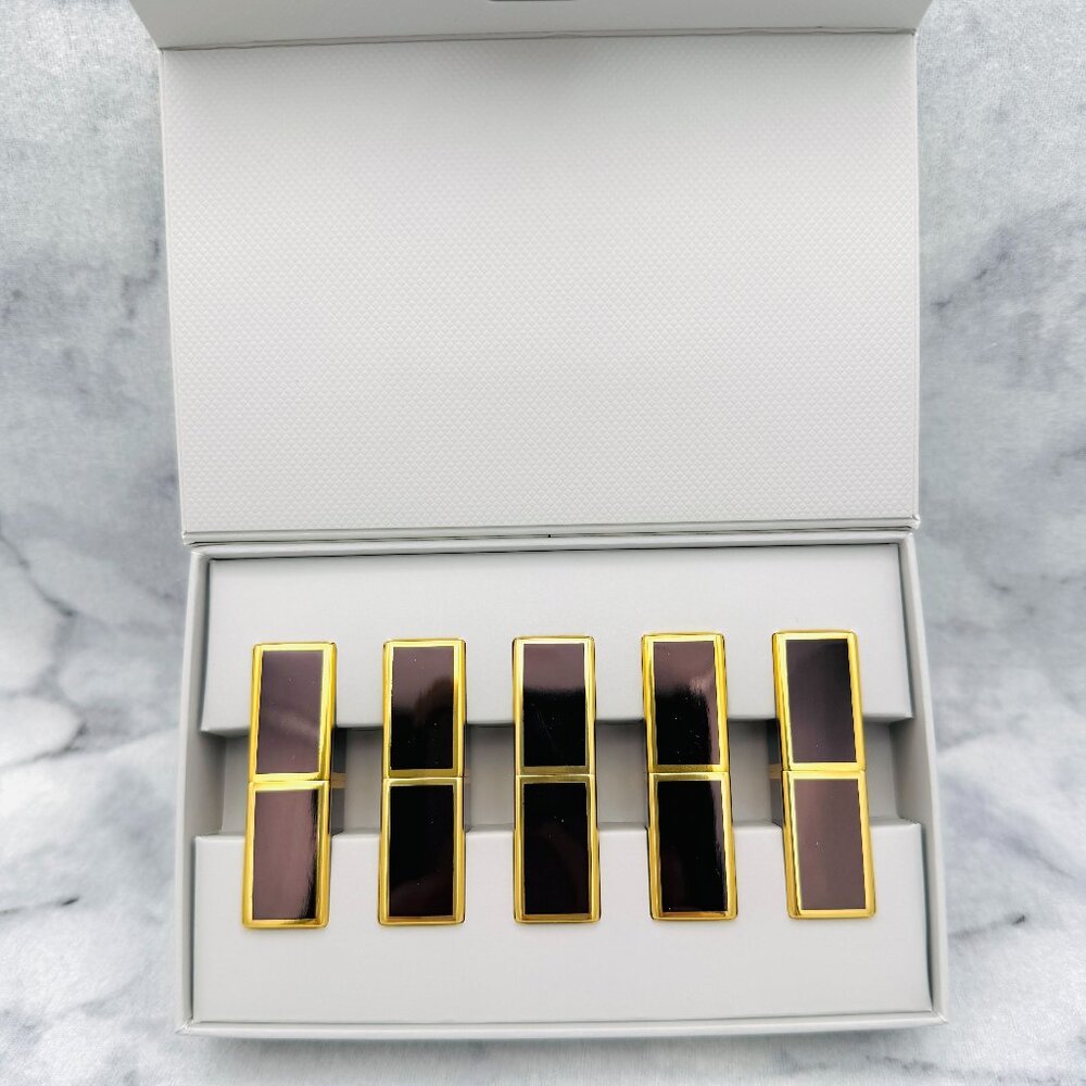 Tom Ford Mini Deluxe Lipstick Set-Pussycat,Scarlet,Casablanca,Pink-5pc-BOXED-NEW - Picture 5 of 14